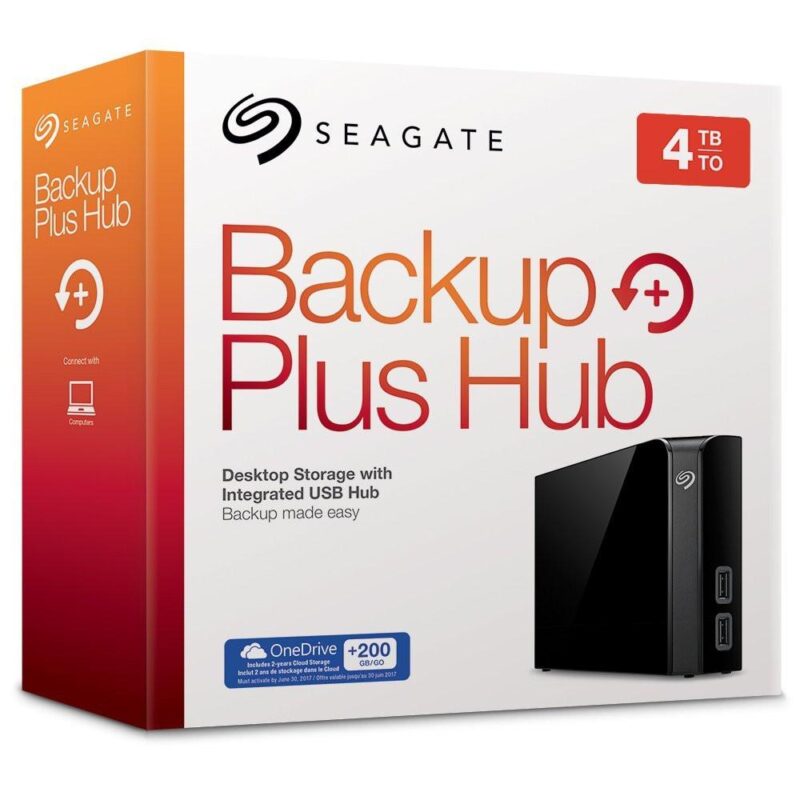 SEAGATE-Backup Plus Hub 6TB