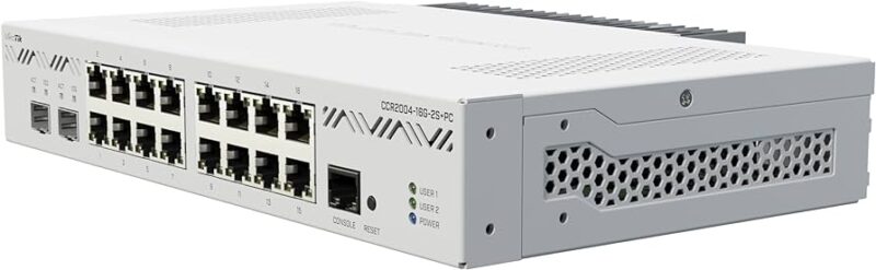 Mikrotik CCR2004-16G-2S+PC 16Port Router - تصویر 4