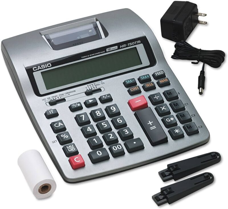 Casio HR-100TM Desktop Printing Calculator - تصویر 3