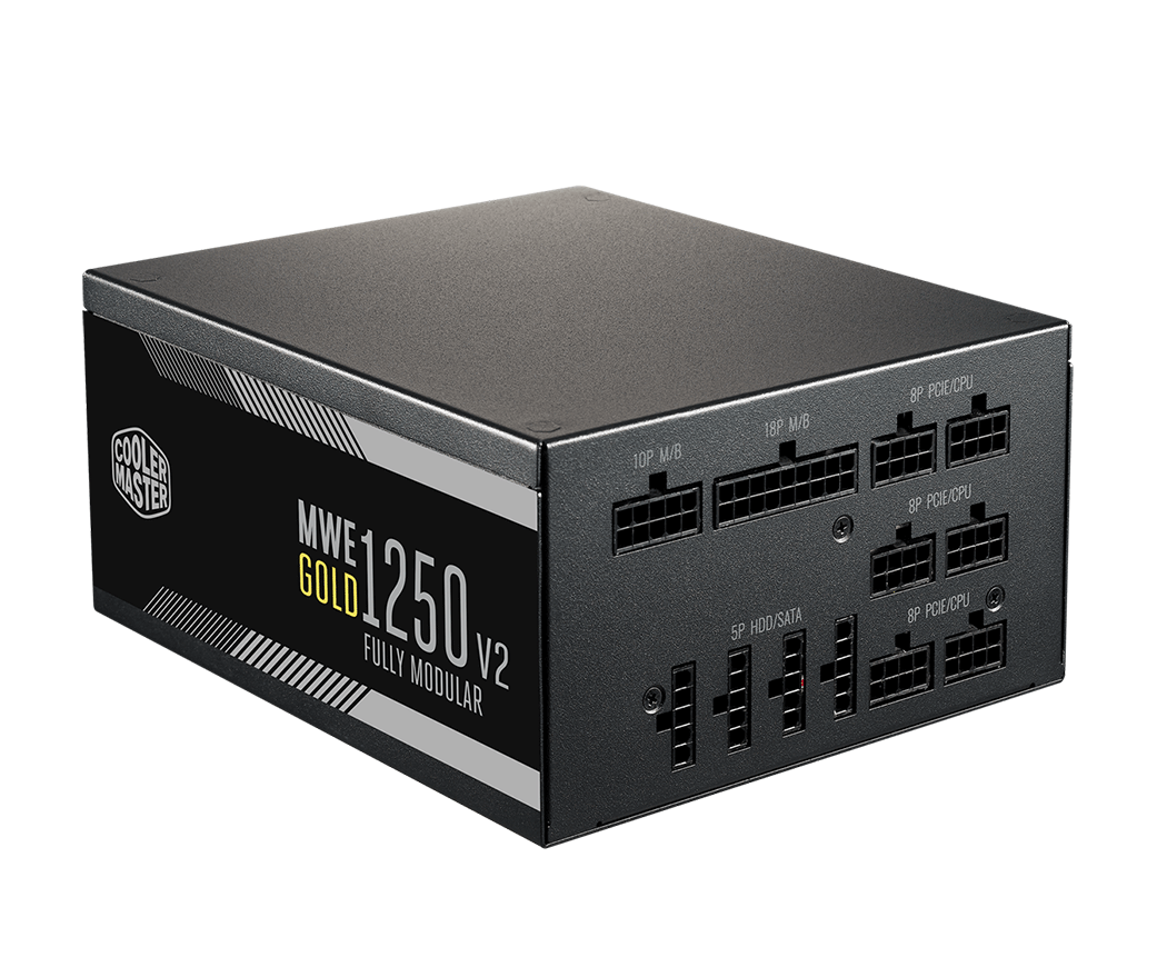 Cooler Master MWE Gold 1250 V2 1250W Power supply - تصویر 3