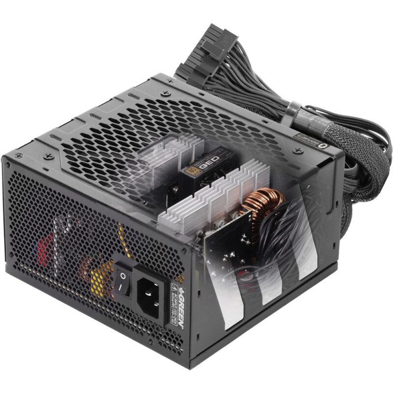 Green GP600A-ECO Rev3.1 600W Power Supply - تصویر 3