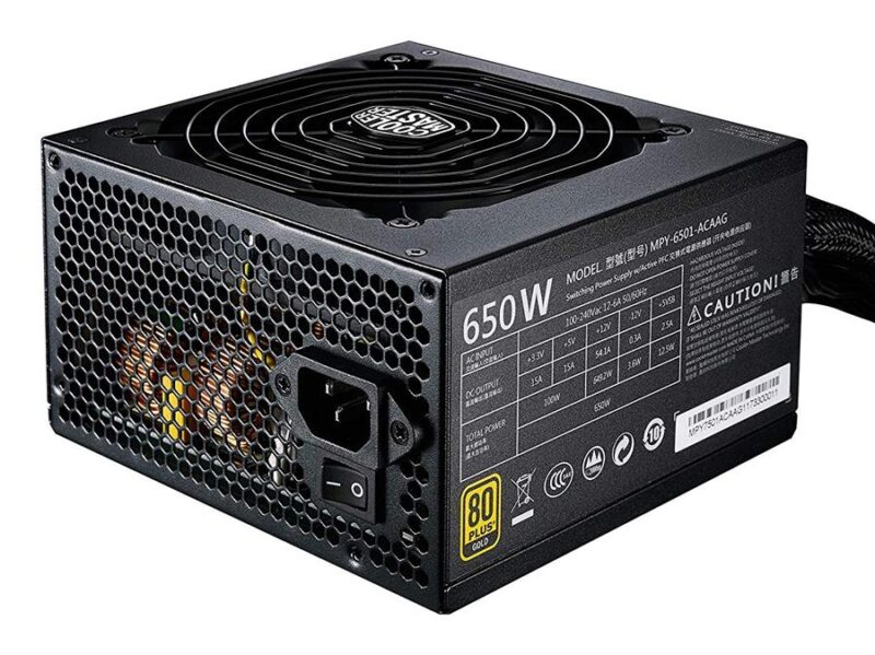Cooler Master MWE Bronze 650 Power Supply - تصویر 3