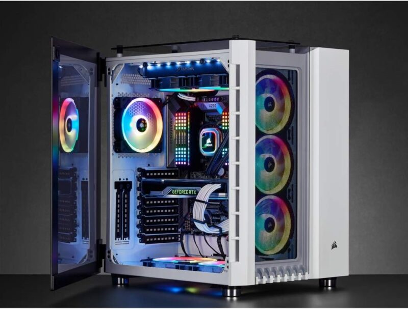 Corsair Crystal Series 680X RGB Mid Tower Case - تصویر 3