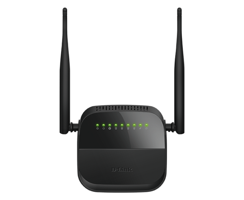 D-Link DSL-124 ADSL2+ Wireless N300 Modem Router