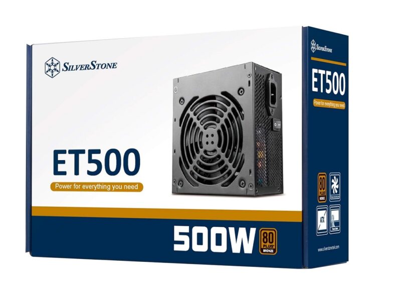 Silverstone ET500-B 500W Power Supply