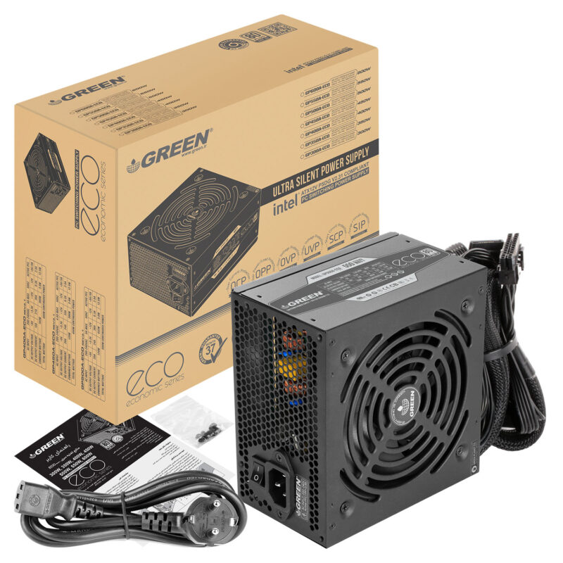 Green GP550A-ECO Rev3.1 Power Supply