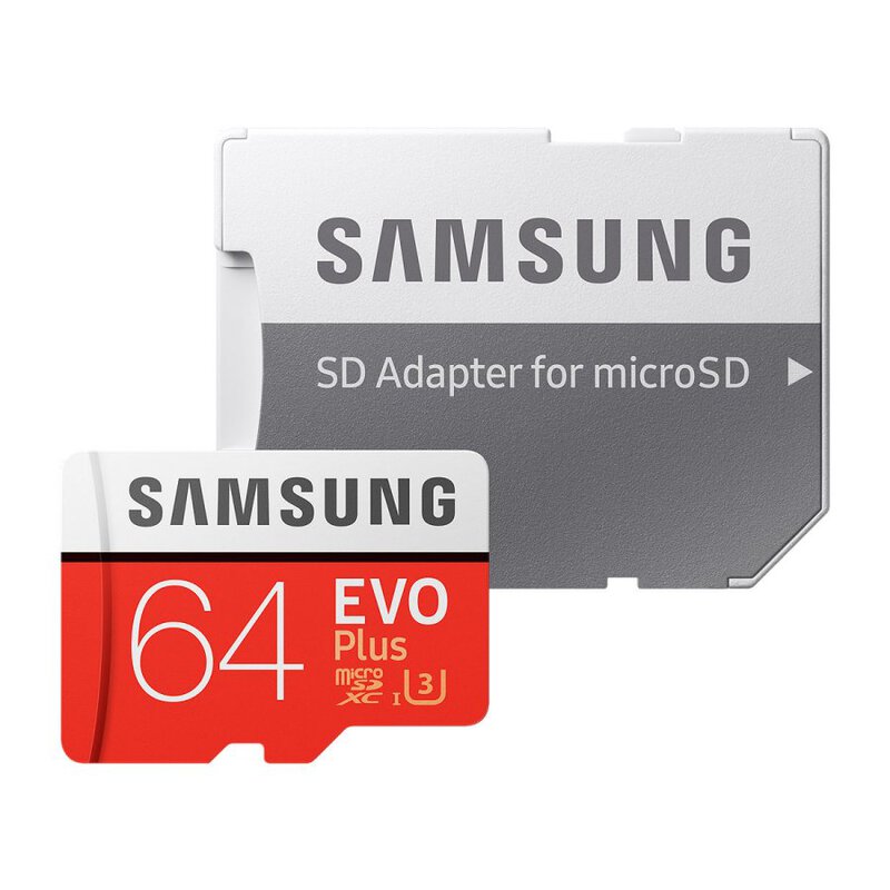 Samsung Evo Plus 64GB C10 U3 MicroSDXC Memory Card - تصویر 2