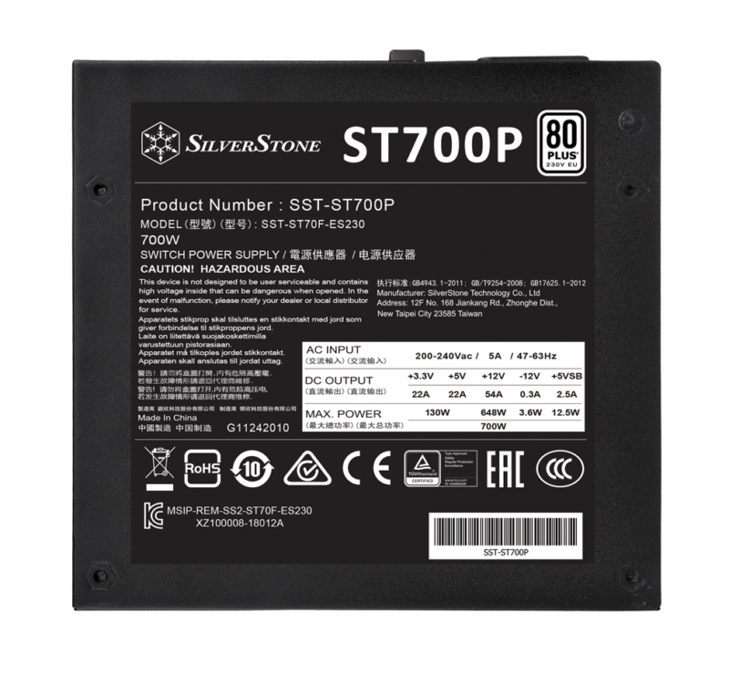 Silverstone ST700P 700W Power Supply - تصویر 3