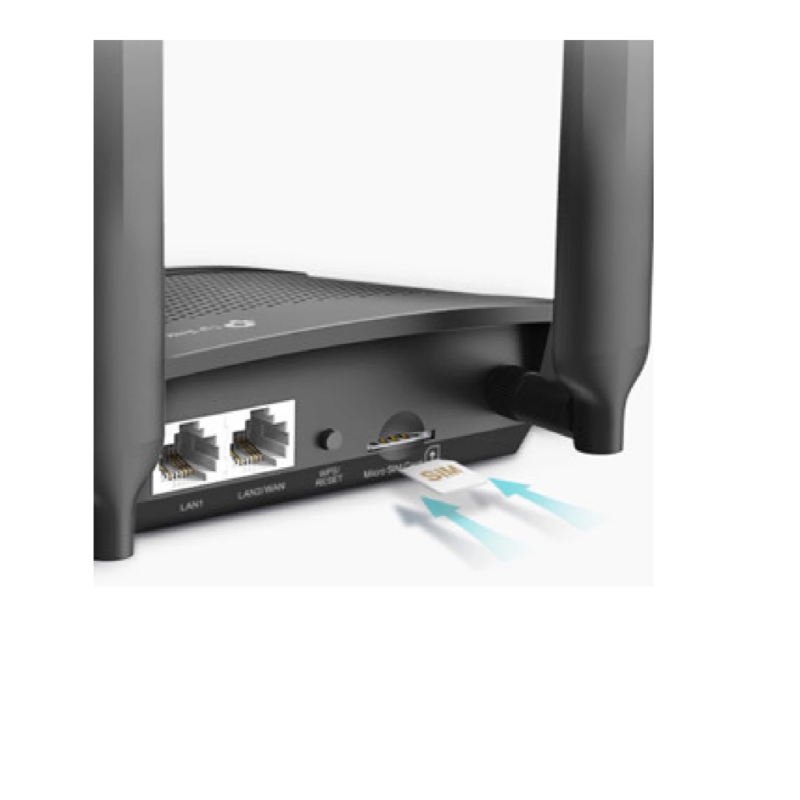 TP-Link TL-MR100 300Mbps Wireless 4G LTE Router - تصویر 3