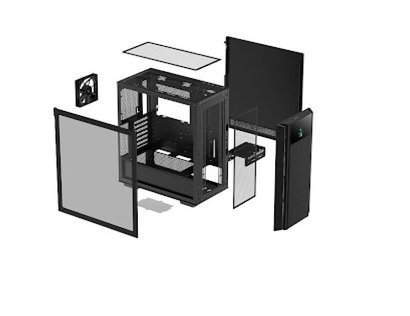 DeepCool CH510 MESH DIGITAL Mid-Tower ATX PC Case - تصویر 3