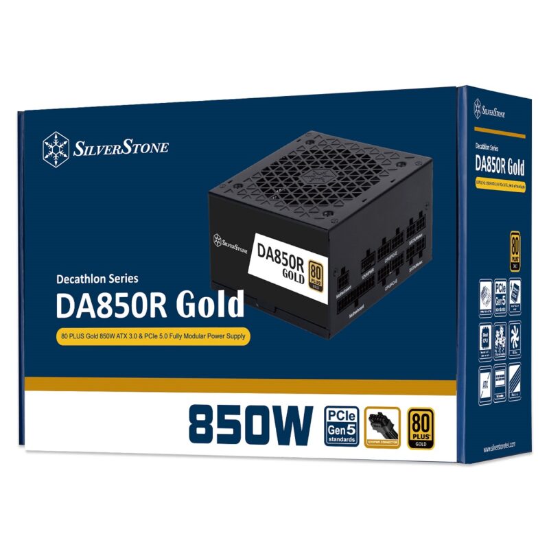 Silverstone DA850 Gold 850W Power Supply
