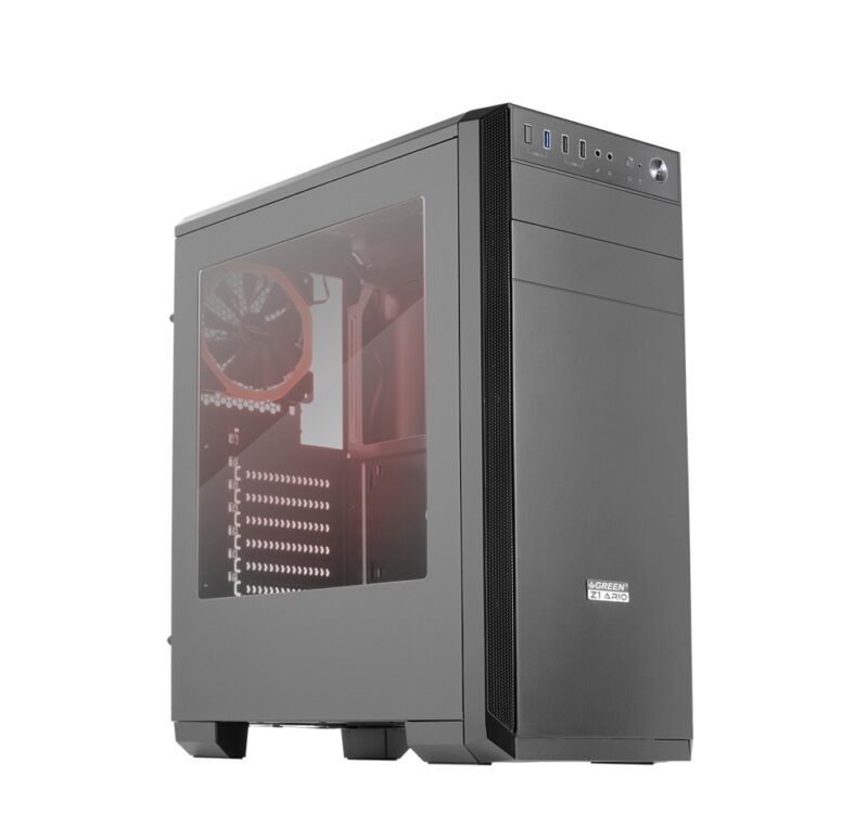 Green Z1 ARIO Computer Case