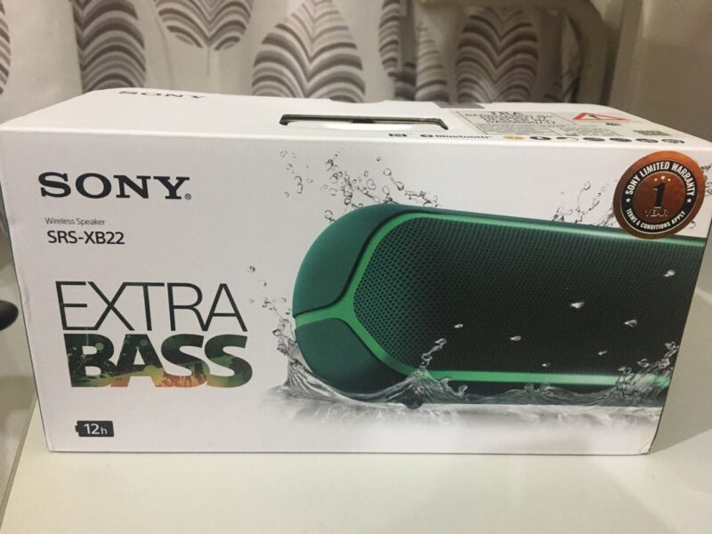 Sony SRS-XB22 EXTRA BASS Portable Bluetooth Speaker