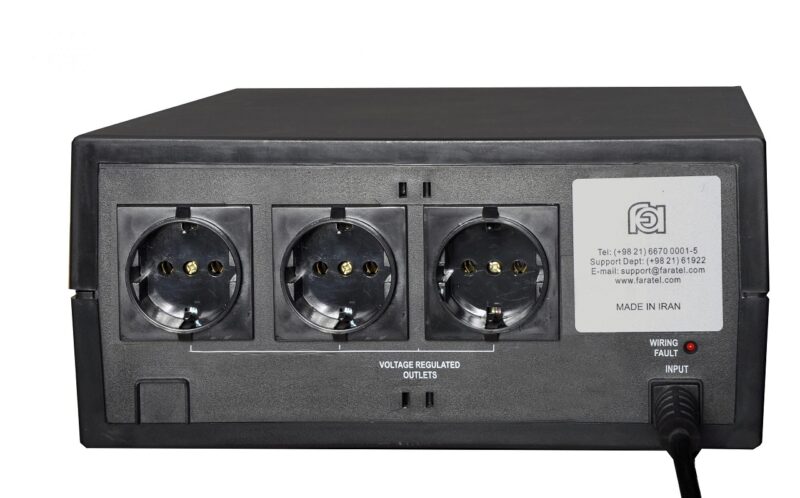 Faratel PRINCE TV55 500VA Smart Stabilizer TV SET - تصویر 2