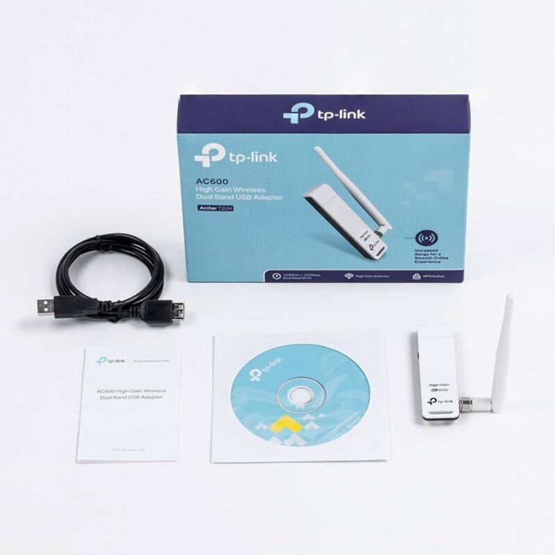 TP-Link AC600 High Gain Wireless Dual Band USB Adapter - تصویر 2