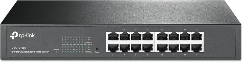 TP-Link TL-SG1016DE 16-Port Gigabit Easy Smart Switch - تصویر 3