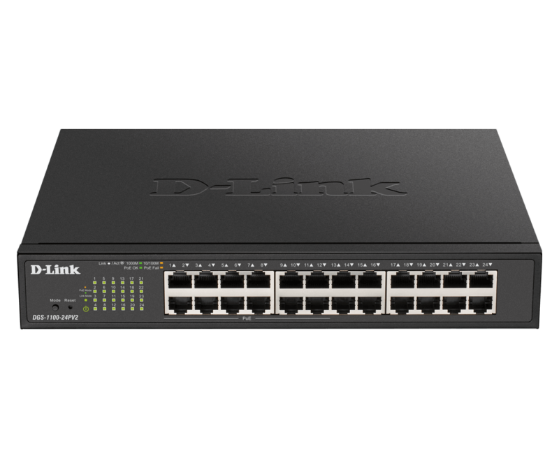 D-Link DGS-1100-24P 24-Port Gigabit PoE Switch - تصویر 4