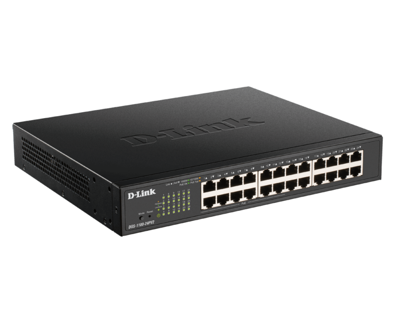 D-Link DGS-1100-24P 24-Port Gigabit PoE Switch - تصویر 3