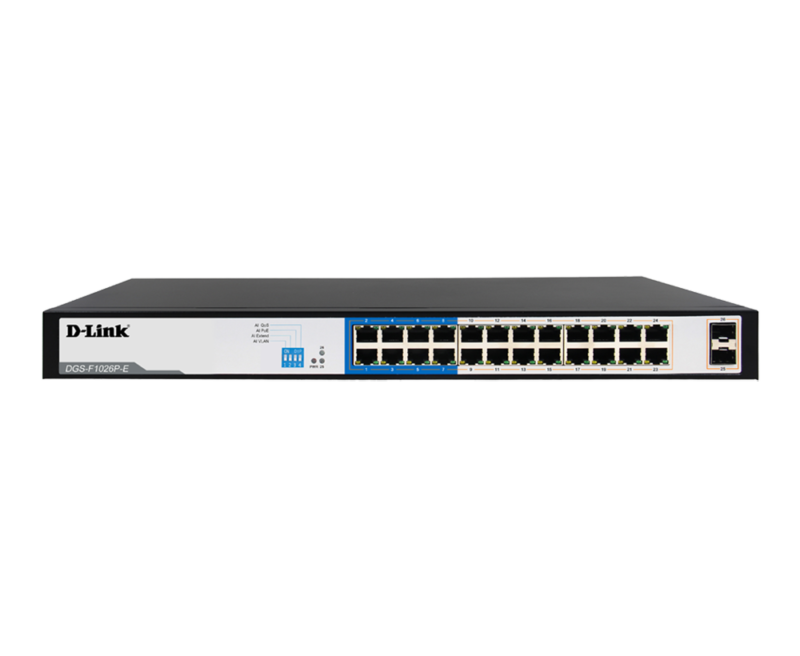 D-Link DGS-F1026P-E 24Port POE Gigabit Switch - تصویر 3