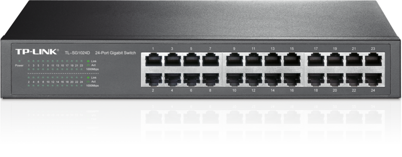 TP-Link TL-SL1226 24-Port Gigabit Rackmount Switch - تصویر 4