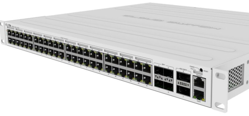 Mikrotik CRS354-48P-4S+2Q+RM 48Port PoE Cloud Router Switch - تصویر 4